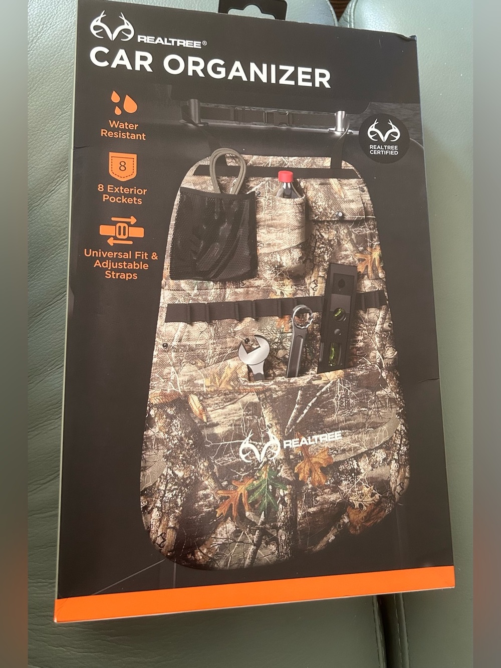 Realtree Car Backseat Organizer NEW Storage